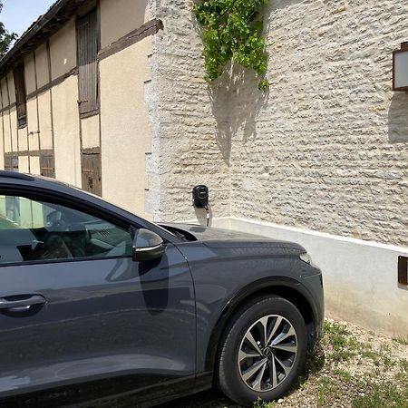 La Villa Lombardi En Champagne, Avec Piscine Privee Et Jacuzzi Les Riceys Exteriör bild